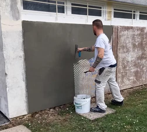 Travaux de ravalement de façade