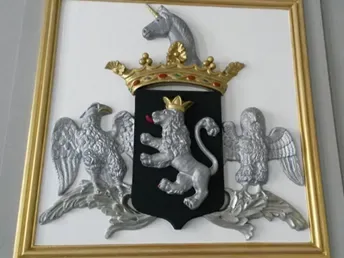 Blason armorial — après travaux