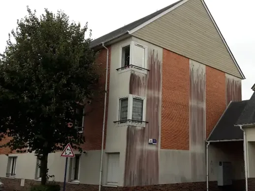 Ravalement de façade — avant travaux